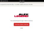 Alexlegend.com Recent