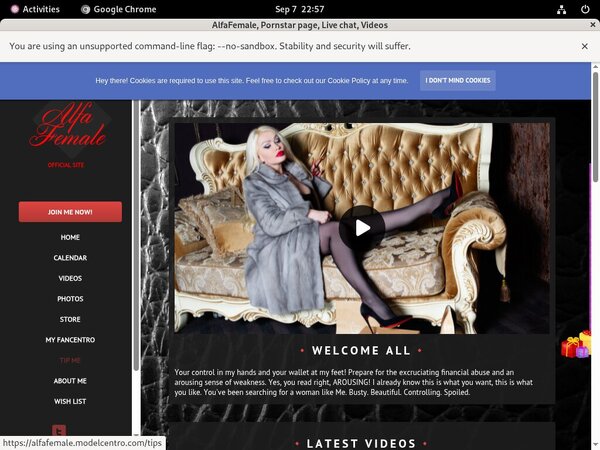 Alfafemale Login And Password