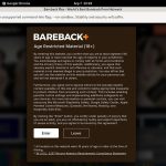 Barebackplus Sale