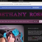 BethanyRose Password Login