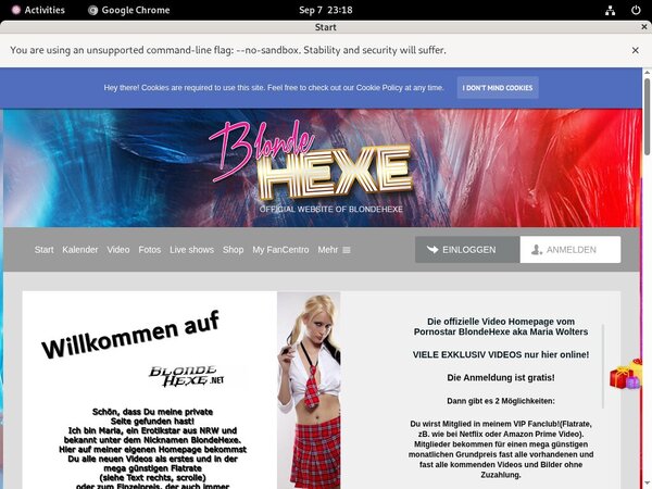 BlondeHexe Premium Account Login