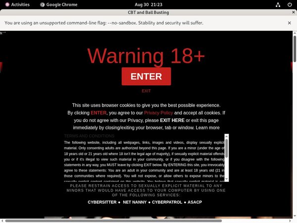 CBT And Ball Busting Membership Plan