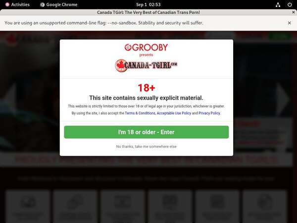 Canada-tgirl.com Porn Login