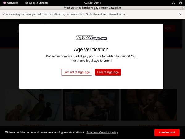 Cazzo.fr Account Generator