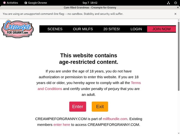 Creampieforgranny.com Discount Free