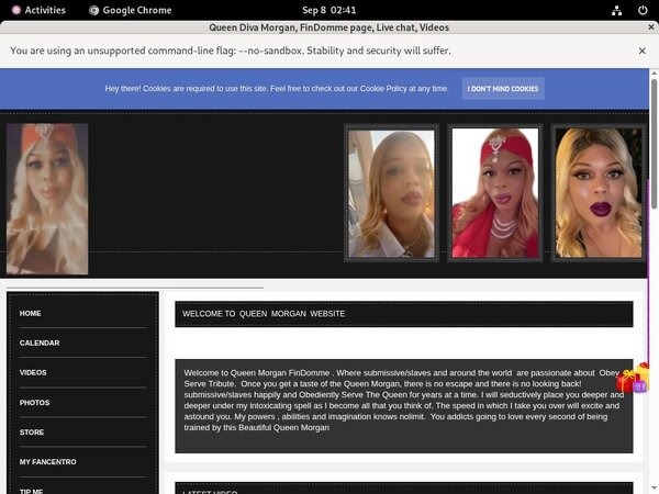 Daily Queen Diva Morgan Accounts