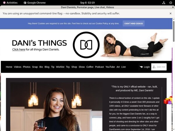 Dani Daniels Sets