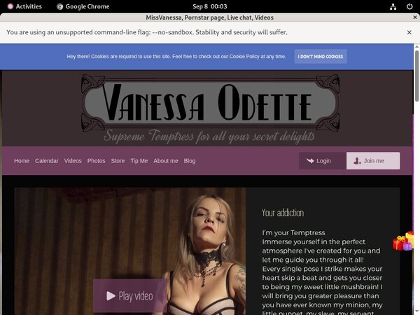 Discount MissVanessa Tour