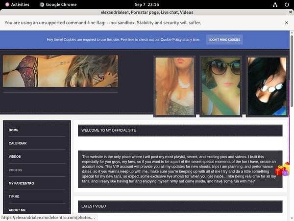 Elexandrialee1 Account And Password