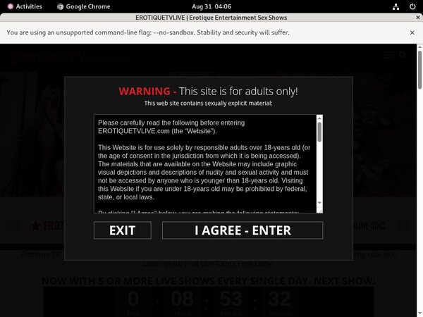 Erotiquetvlive Porn Review