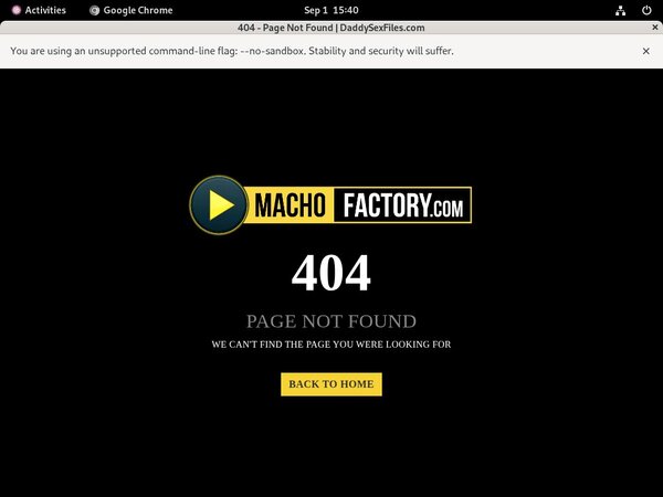 Factory Macho Free Logins