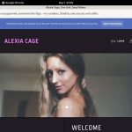 Free Alexiacage User And Pass