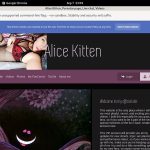 Free Alicekitten.modelcentro.com Trial Memberships
