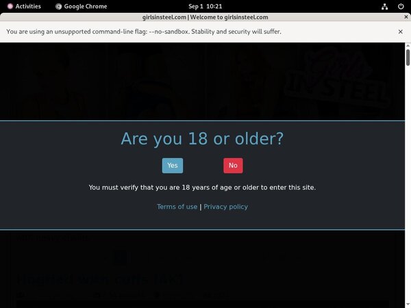 Free Girls In Steel Membership Account