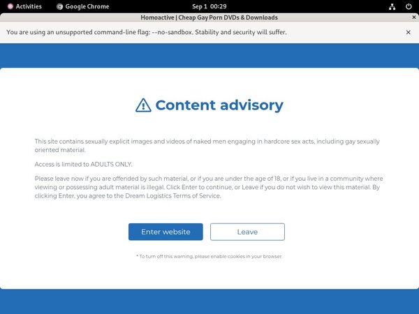Free Homoactive.com Password