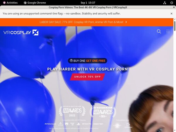 Free Vrcosplayx Porn