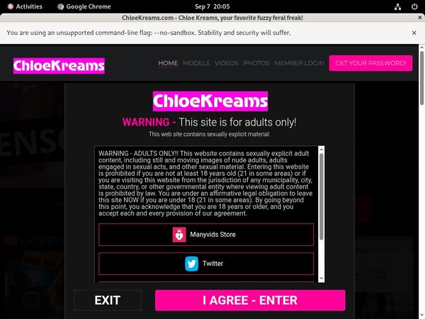 FreeChloe Kreams