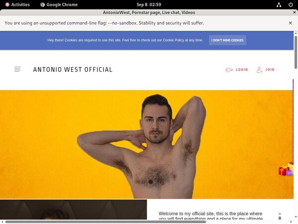 Get AntonioWest Day Trial