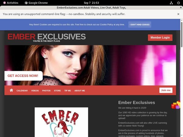 Get Free EmberExclusives Membership