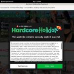 Hardcoreholiday.com Account 2016