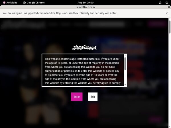 Jamesdeen.com Account Logins