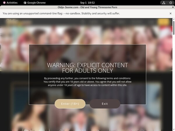 Join Oldje-3some.com Paypal