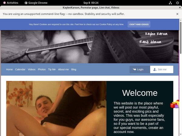 KayleeKarson Websites
