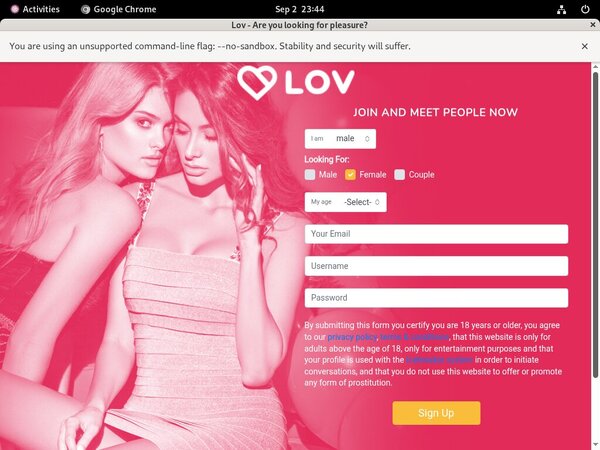LOV Receive Discount