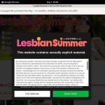 Lesbian Summer Account Blog