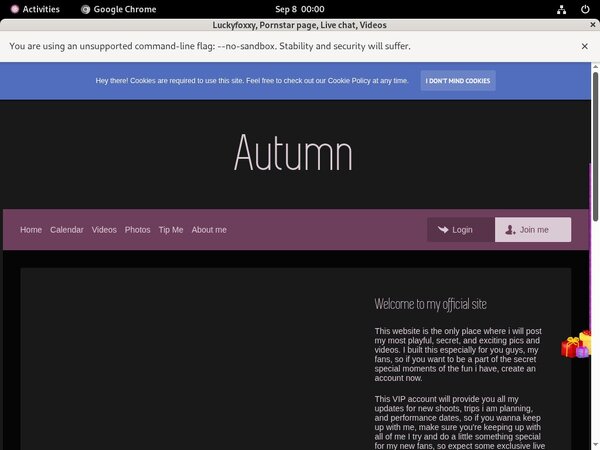 Luckyfoxxy.modelcentro.com Sex Video Hd