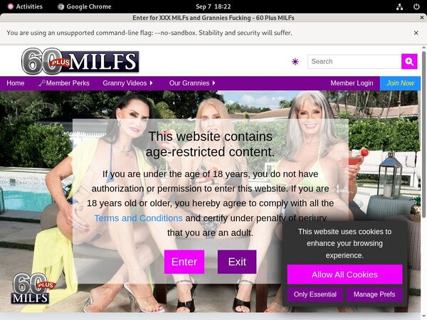 MILFs Plus 60 Free Logins
