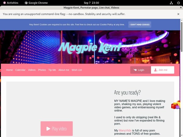 Magpie Kent Login Info