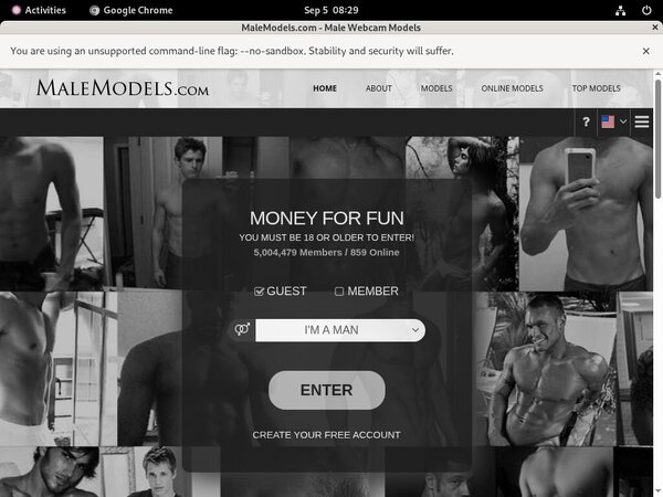 Malemodels Accont
