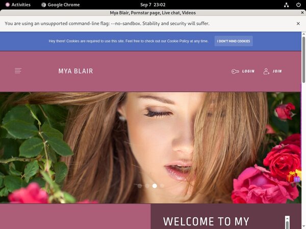 MyaBlair Sign In