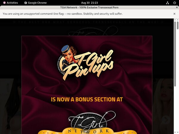 New Tgirlpinups Discount Promo