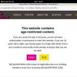 Nicolepeters.com Sex Tube