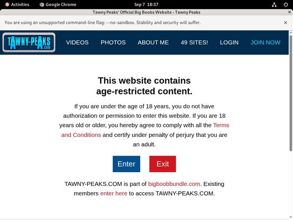 Pass For Tawny-peaks.com