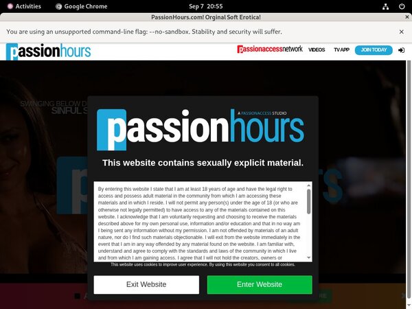 Passion Hours Premium Account Free