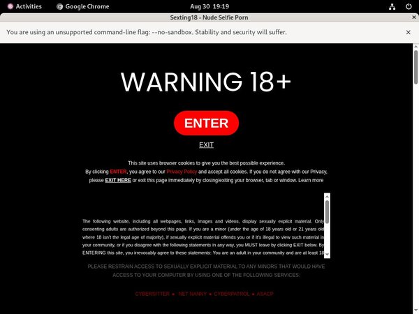 Passwords To Sexting18.com