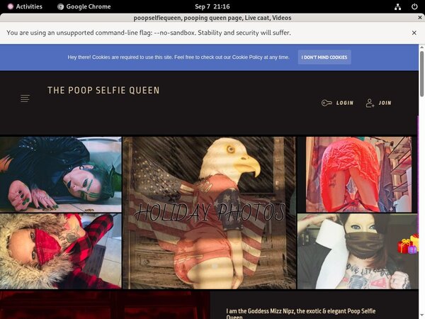 Poopselfiequemodelcentro.com Membership Deal