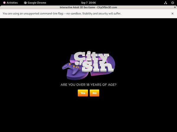 Promo Codes Cityofsin3d.com