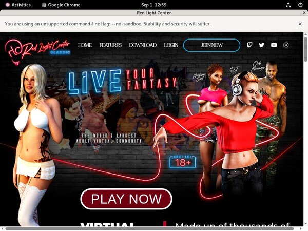 Red Light Center Free Accounts And Passwords