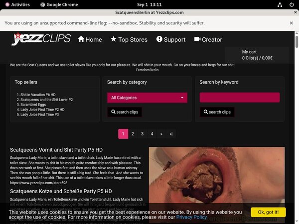 Scat Queens Berlin Trial Discount