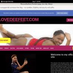 Sign Up To WeLoveDeeFeet