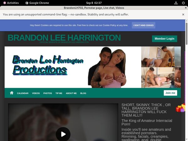 Signup For BrandonLH702 With Paypal