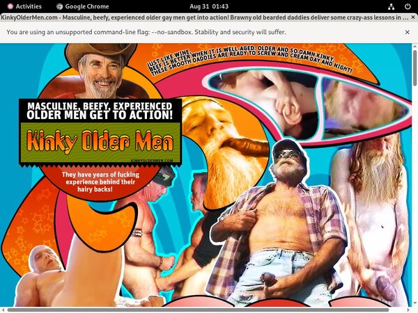 Special Kinky Older Men Trial