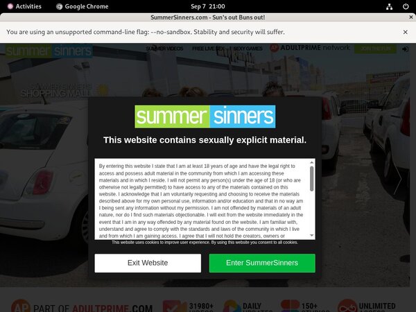 Summersinners Page