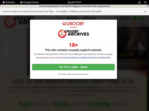 The Grooby Archives Buy Trial