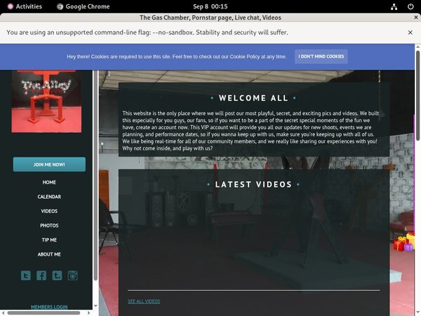 TheGasChamber Join Now TheGasChamber Join Now