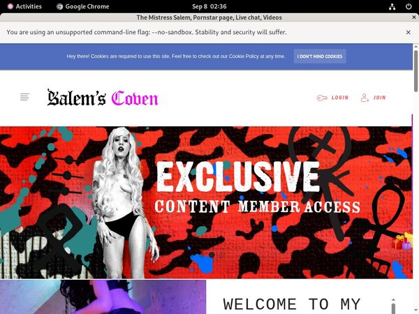 TheMistressSalem Mobile Account TheMistressSalem Mobile Account